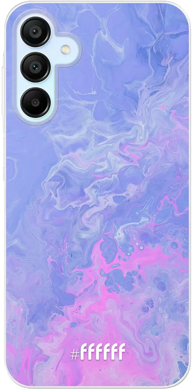 Purple and Pink Water Galaxy A15