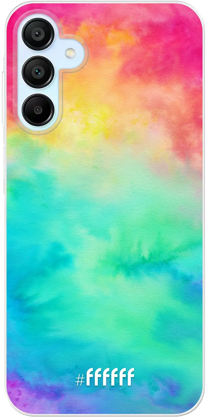 Rainbow Tie Dye Galaxy A15