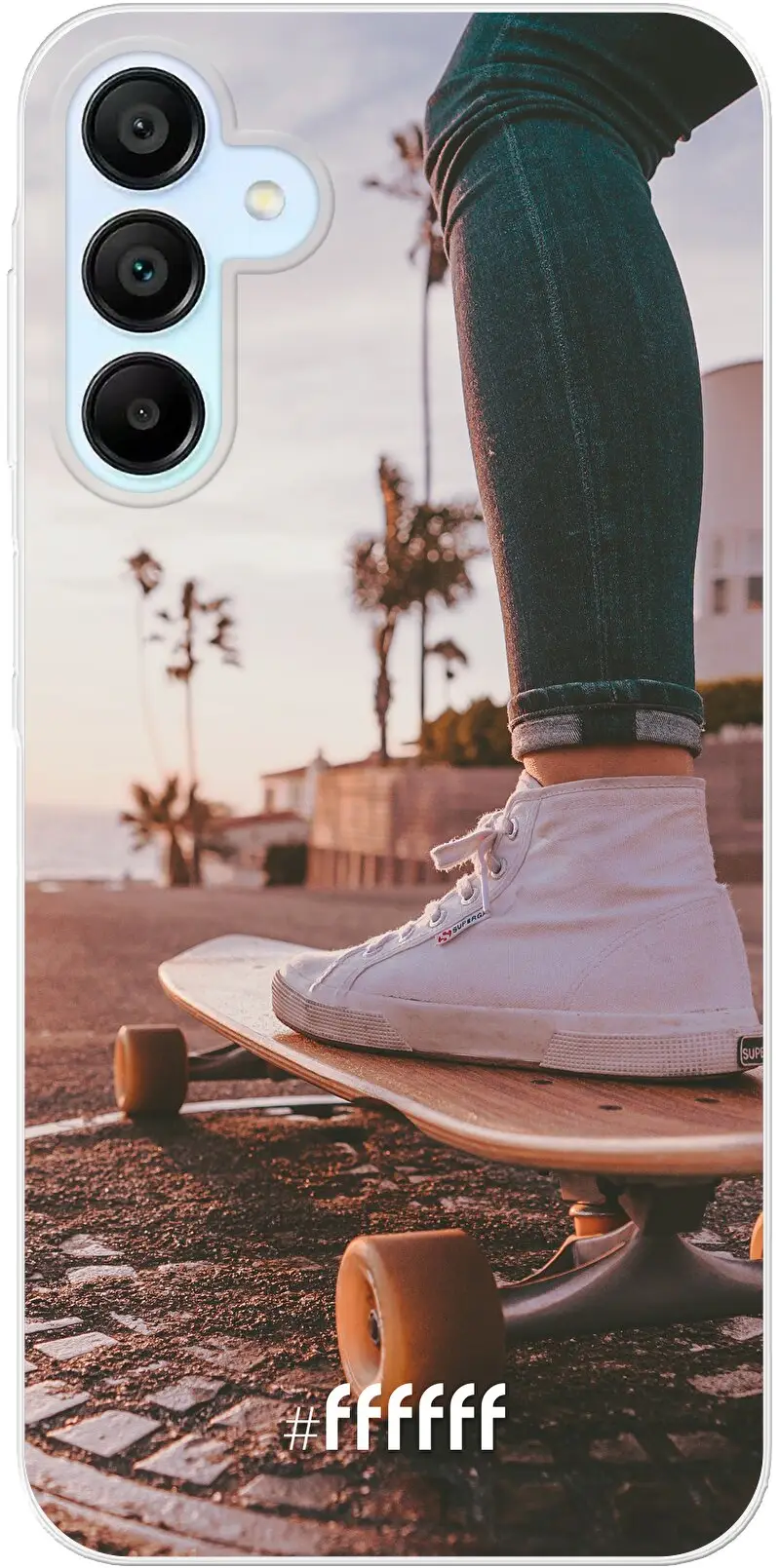 Skateboarding Galaxy A15