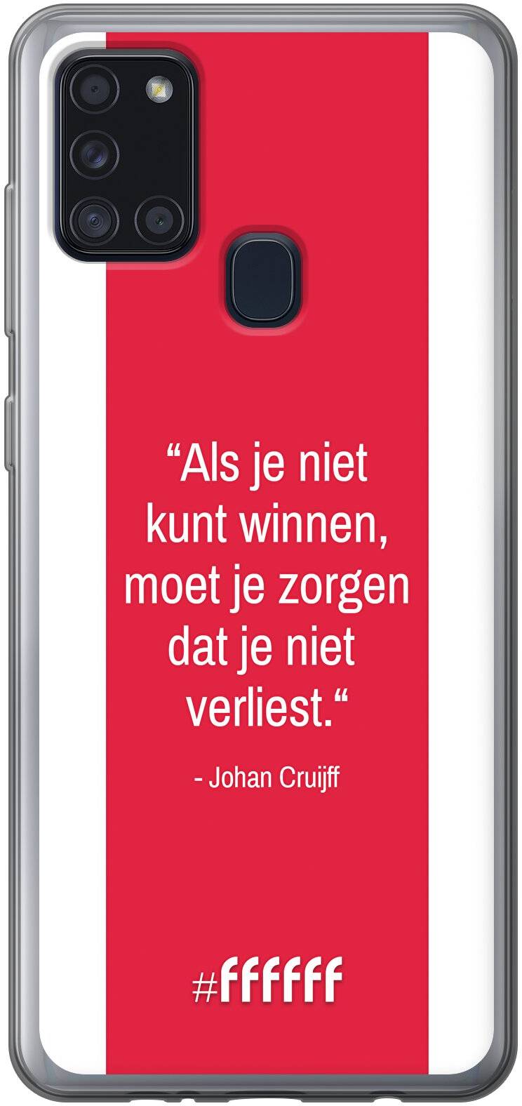 AFC Ajax Quote Johan Cruijff Galaxy A21s