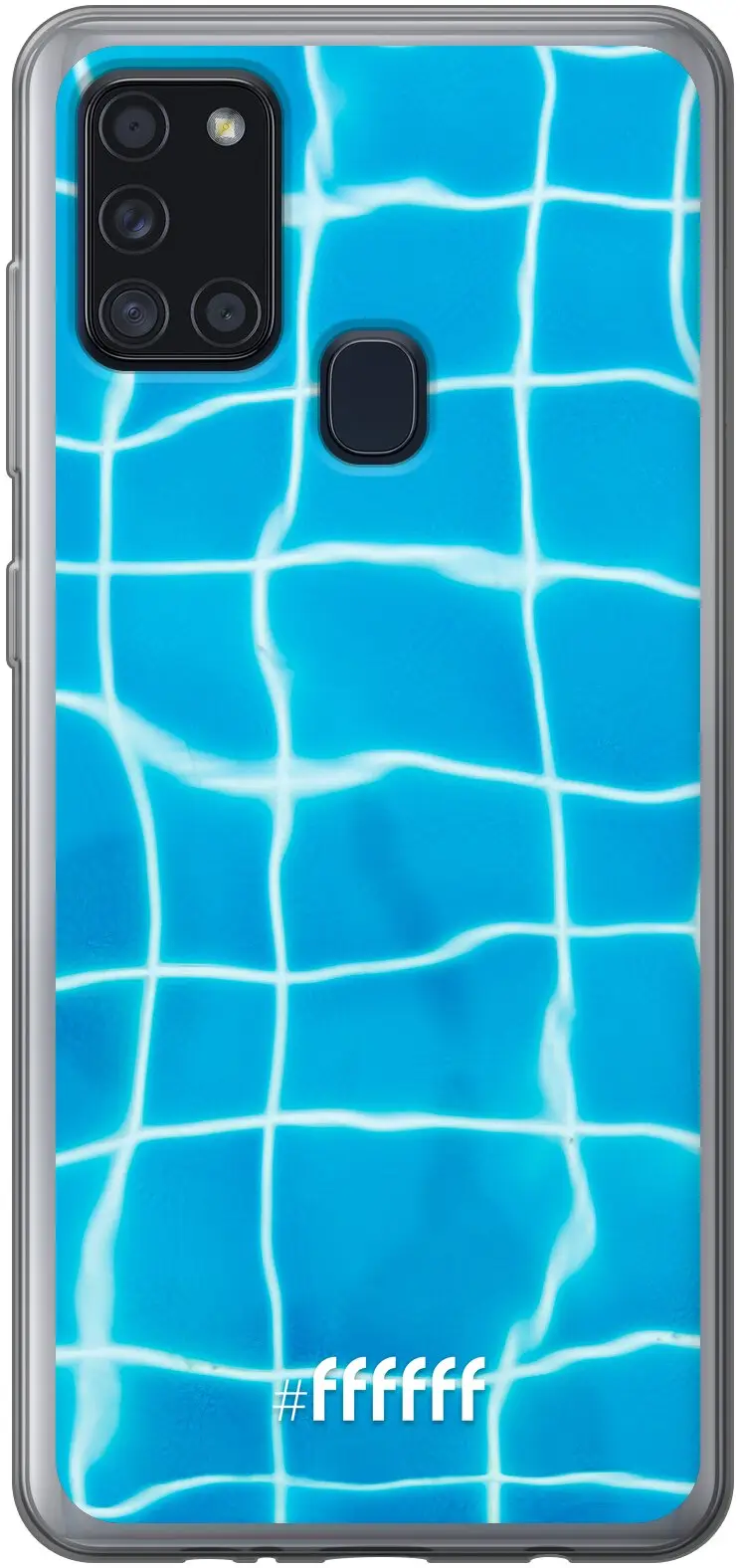 Blue Pool Galaxy A21s