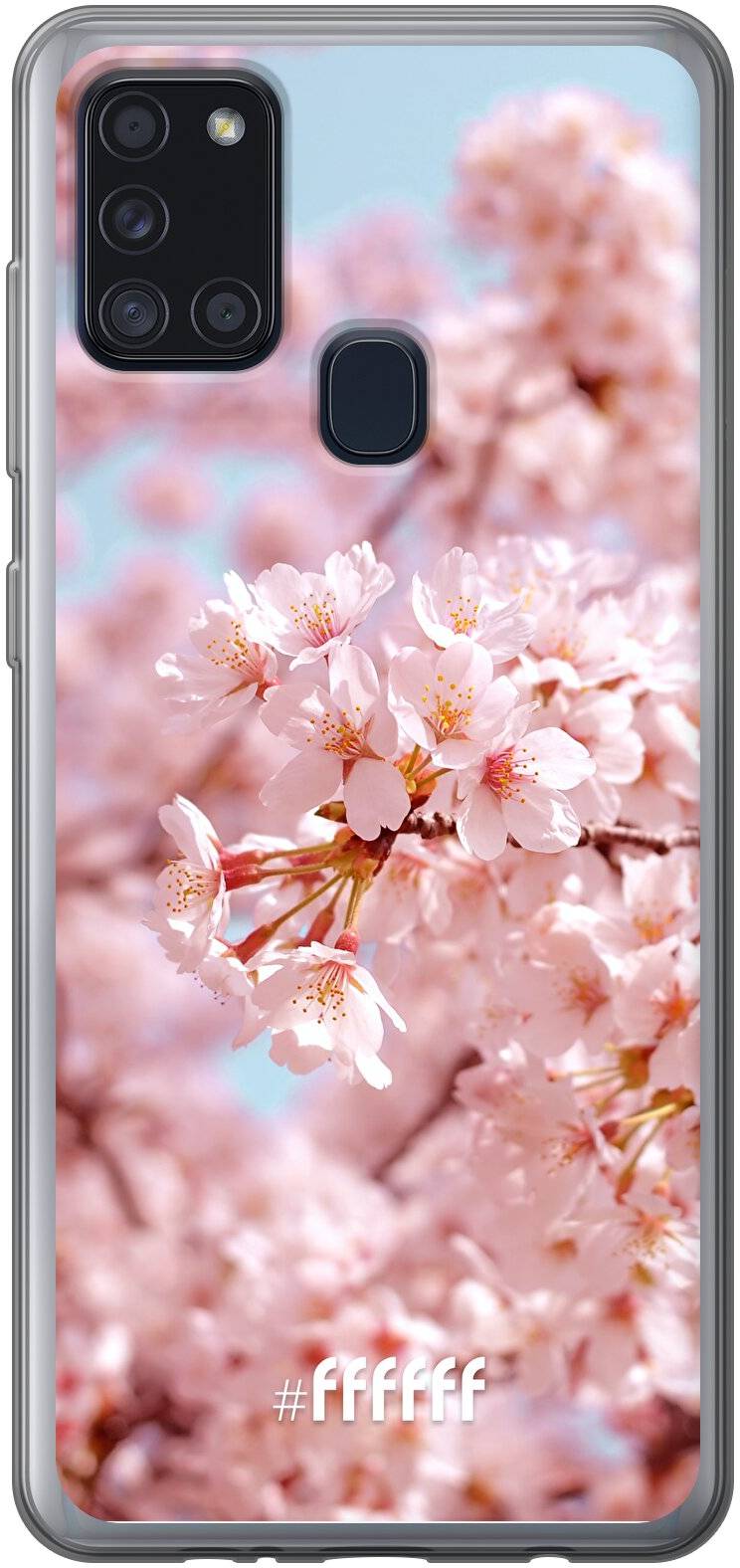 Cherry Blossom Galaxy A21s