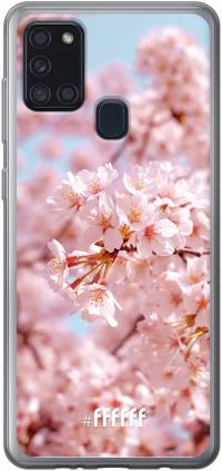 Cherry Blossom Galaxy A21s