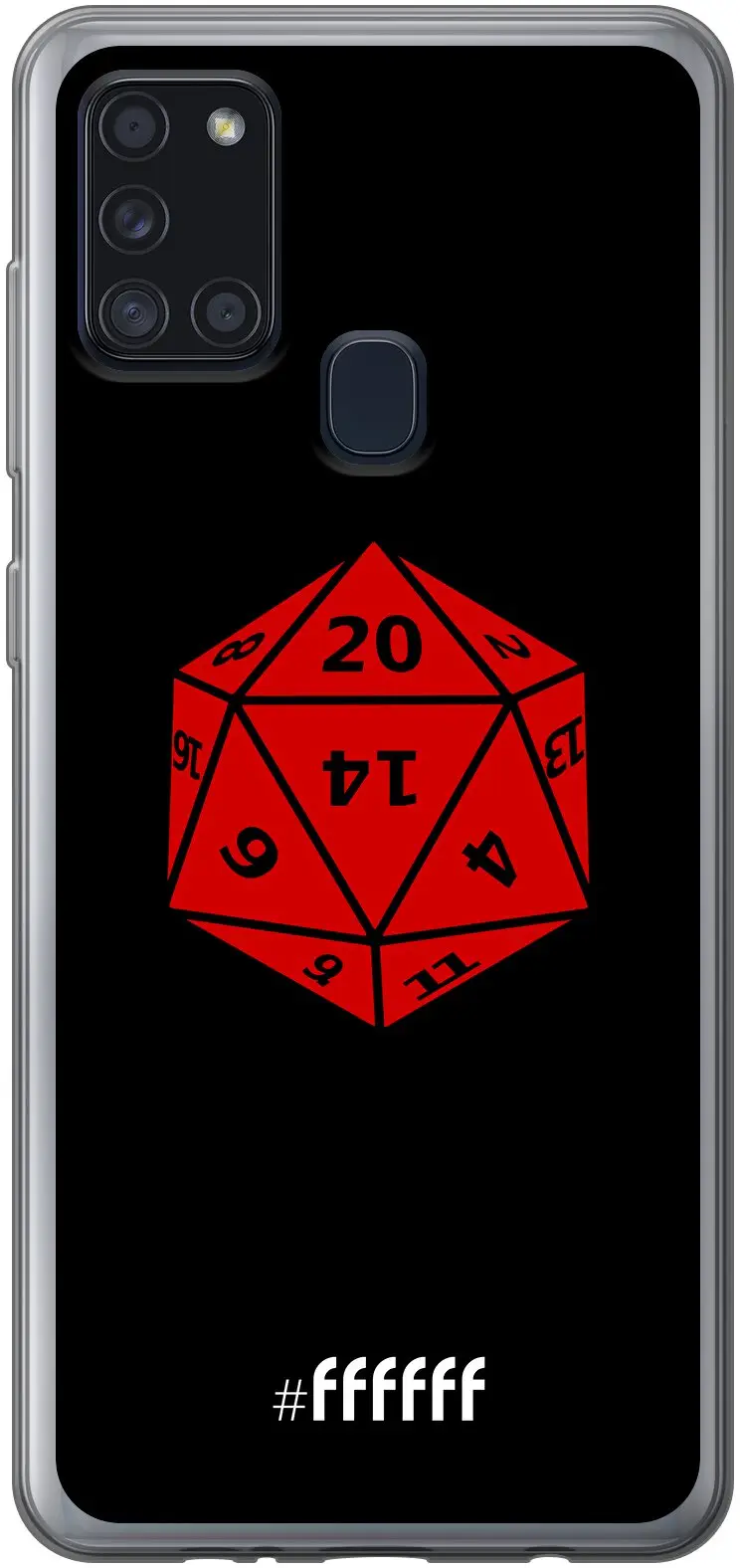 D20 - Black Galaxy A21s