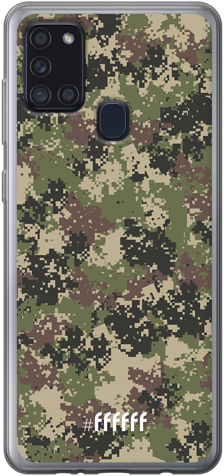 Digital Camouflage Galaxy A21s