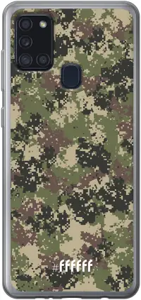 Digital Camouflage Galaxy A21s