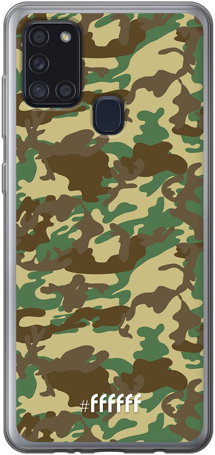 Jungle Camouflage Galaxy A21s
