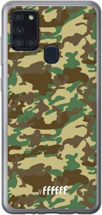 Jungle Camouflage Galaxy A21s