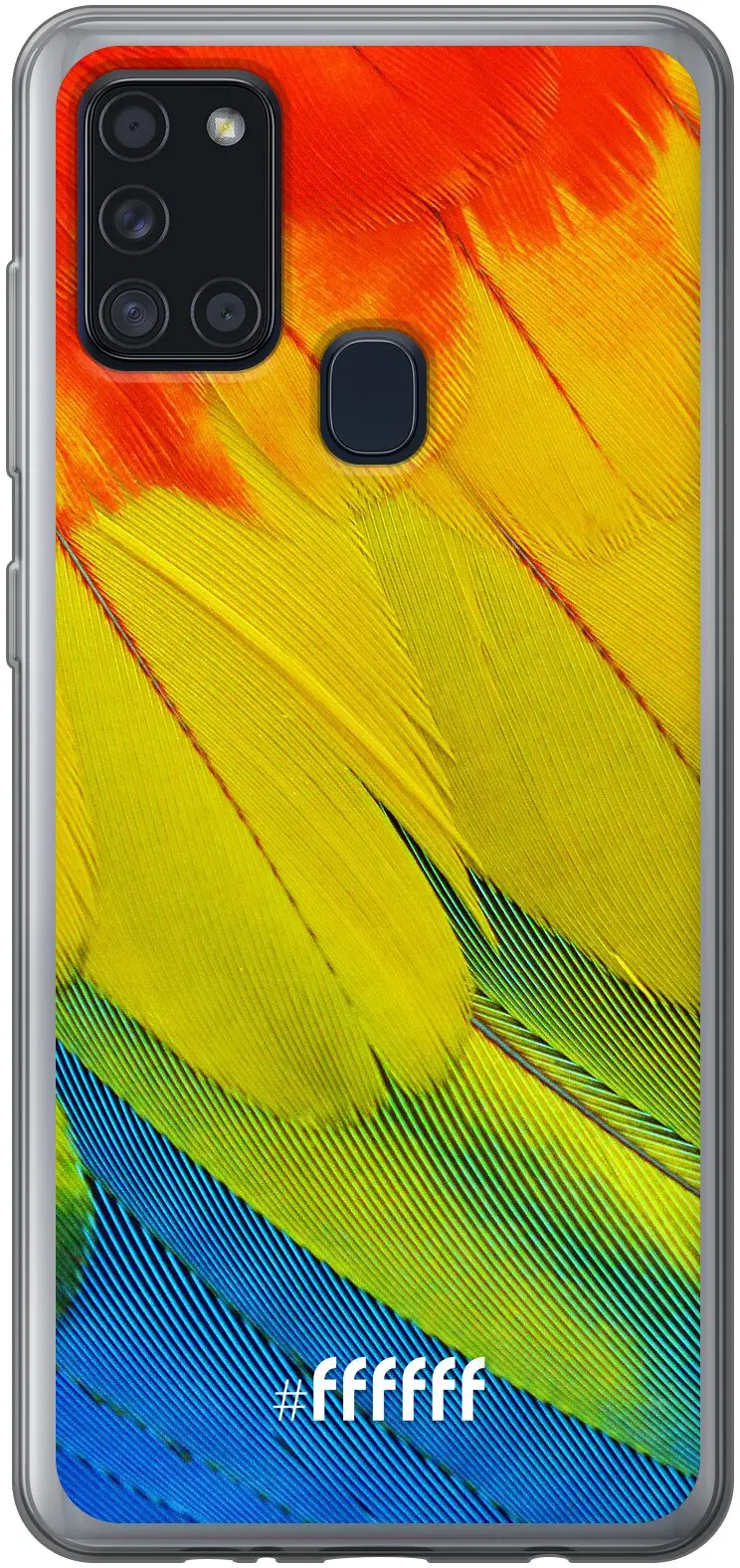 Macaw Hues Galaxy A21s