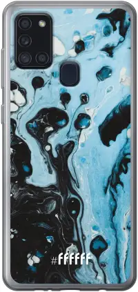 Melted Opal Galaxy A21s