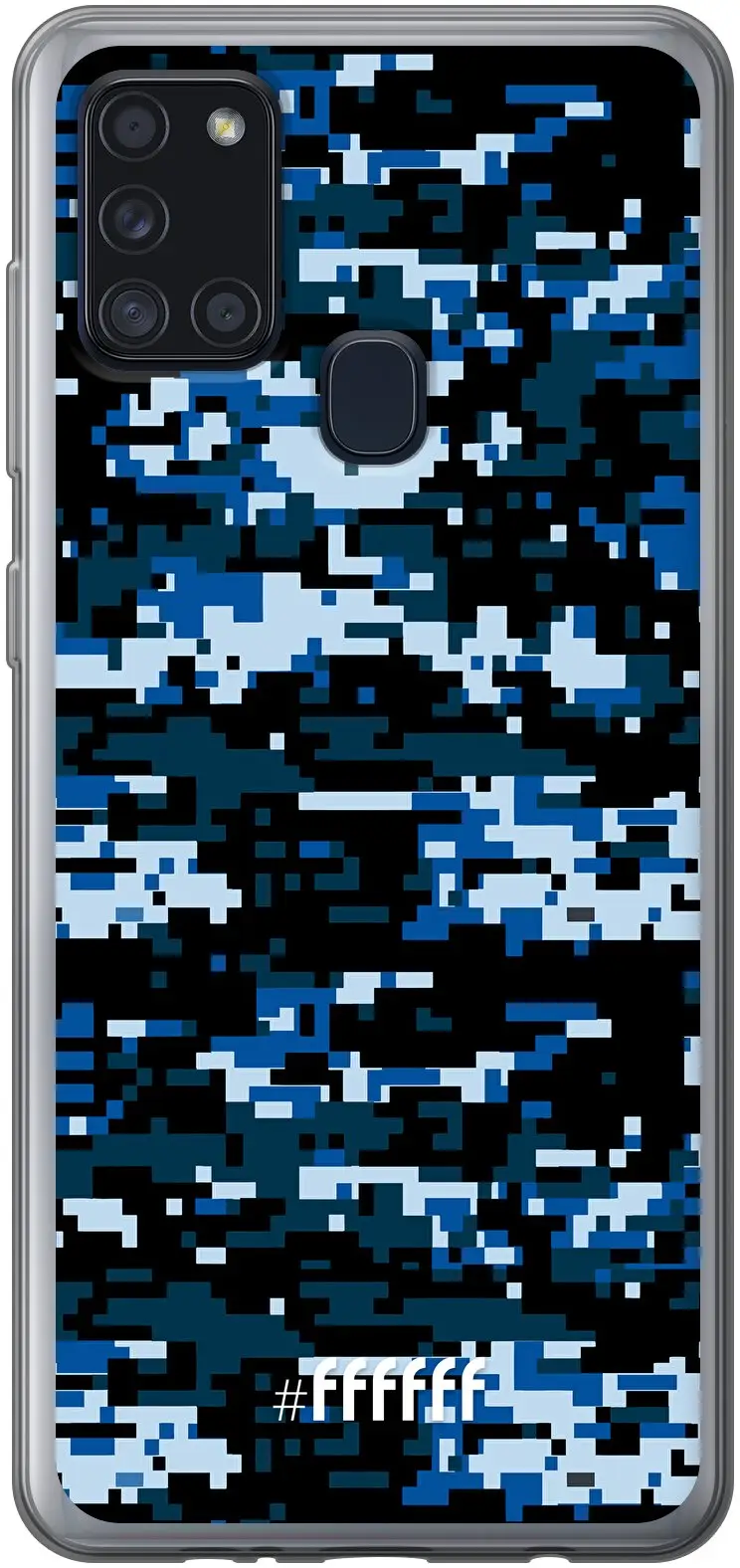 Navy Camouflage Galaxy A21s