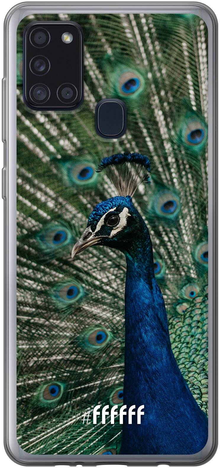 Peacock Galaxy A21s