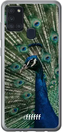 Peacock Galaxy A21s