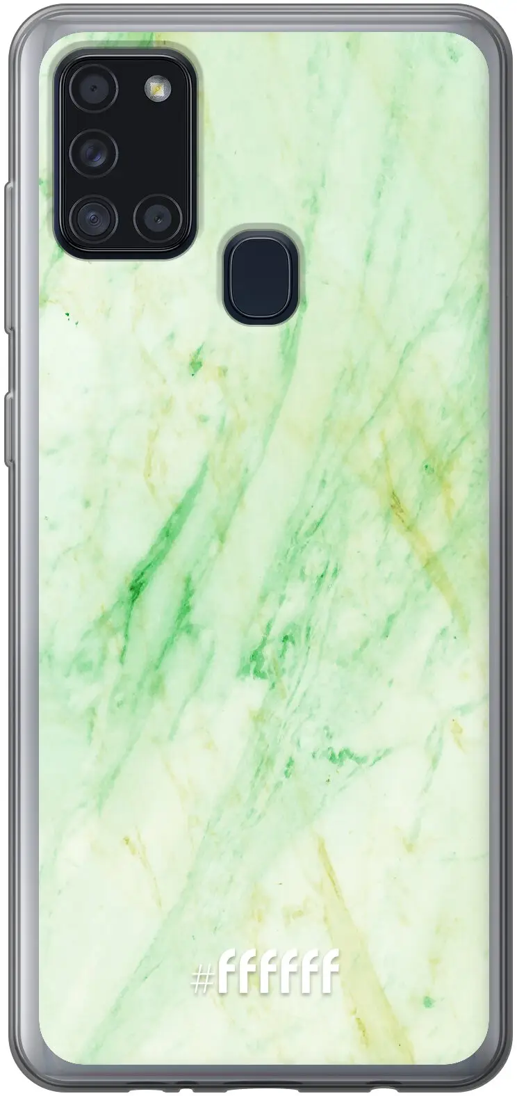 Pistachio Marble Galaxy A21s