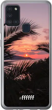 Pretty Sunset Galaxy A21s