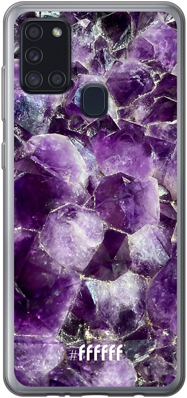 Purple Geode Galaxy A21s