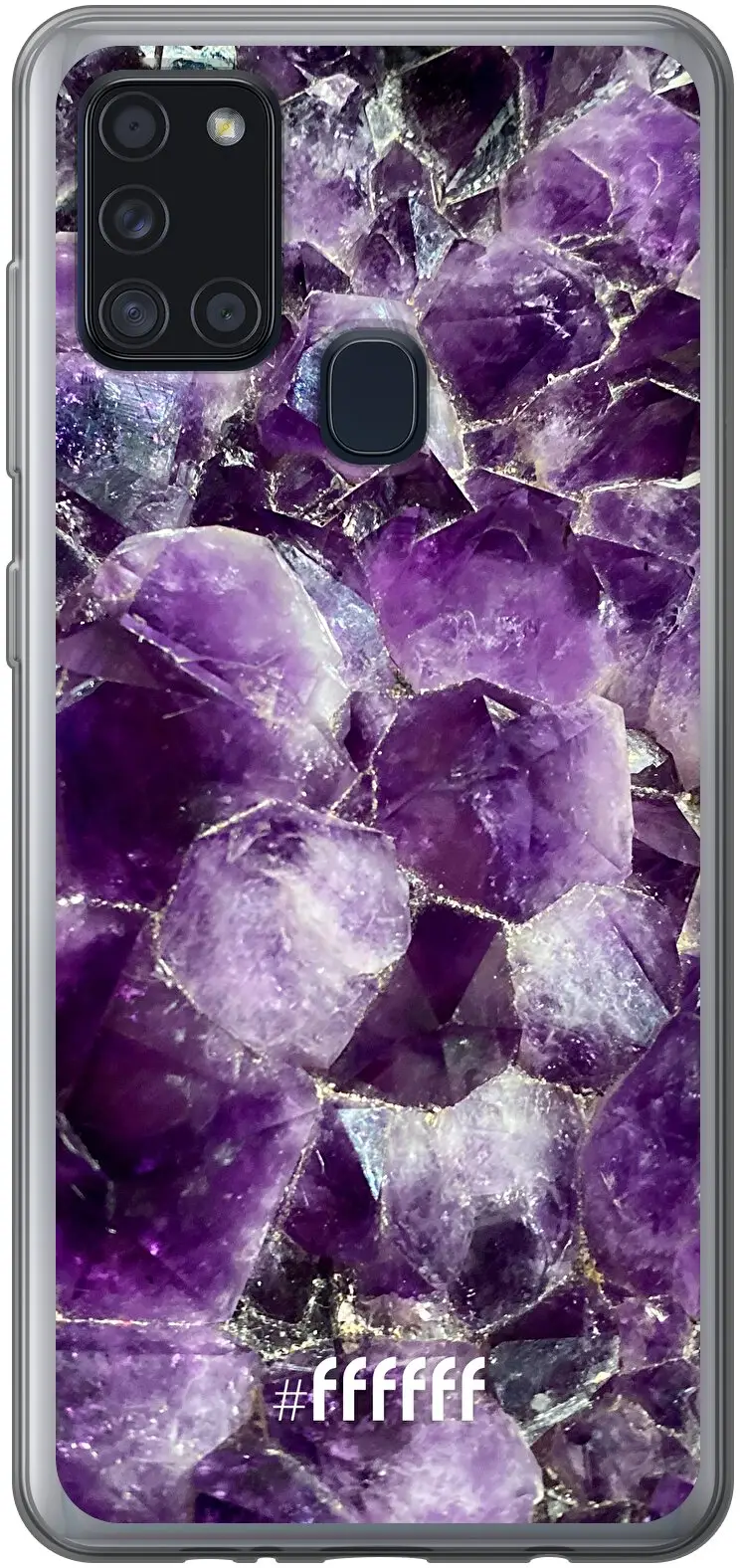 Purple Geode Galaxy A21s