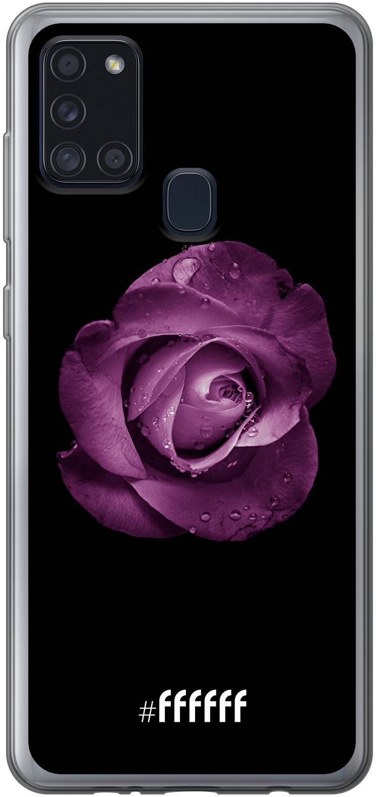 Purple Rose Galaxy A21s