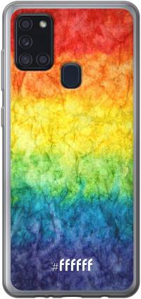 Rainbow Veins Galaxy A21s