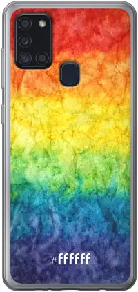 Rainbow Veins Galaxy A21s