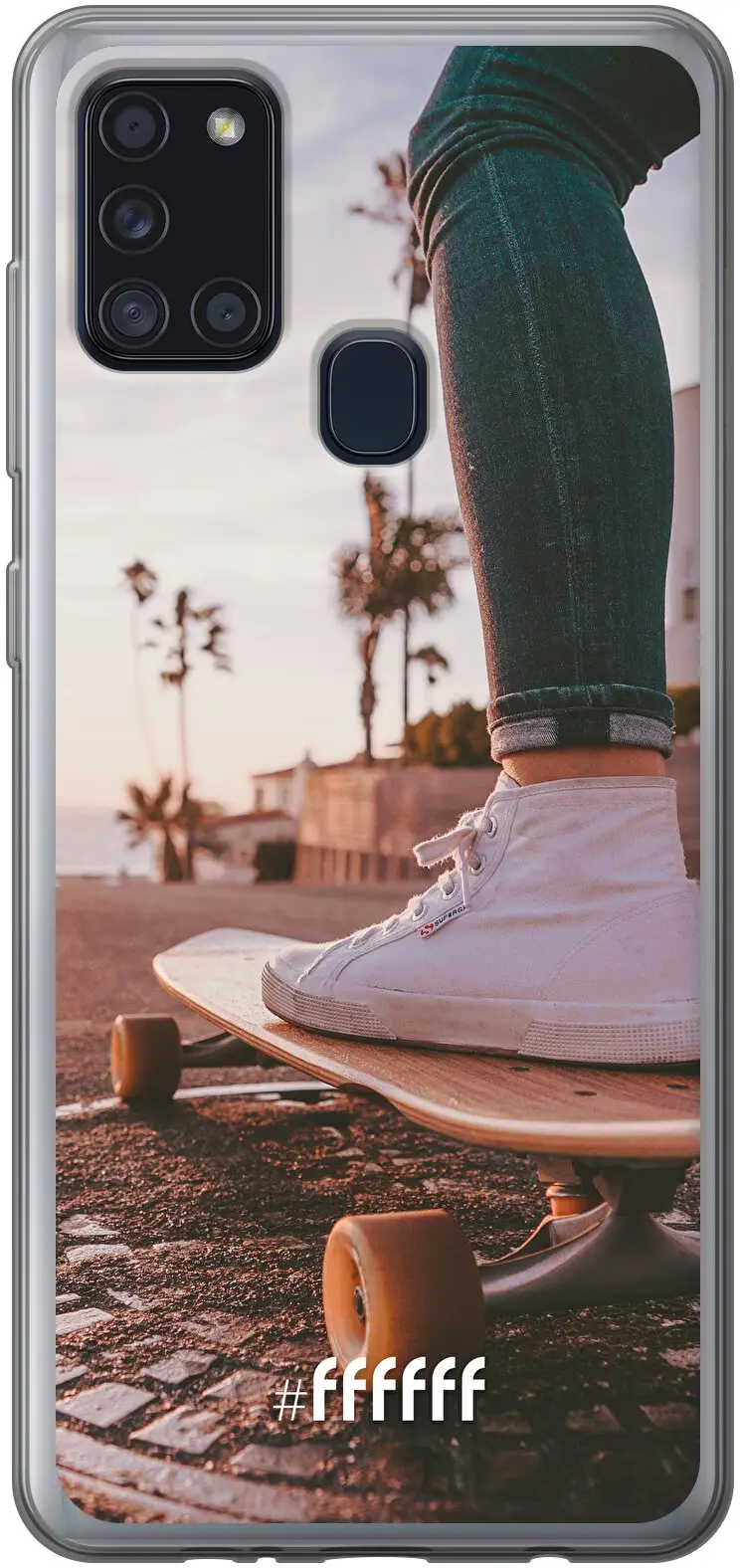 Skateboarding Galaxy A21s