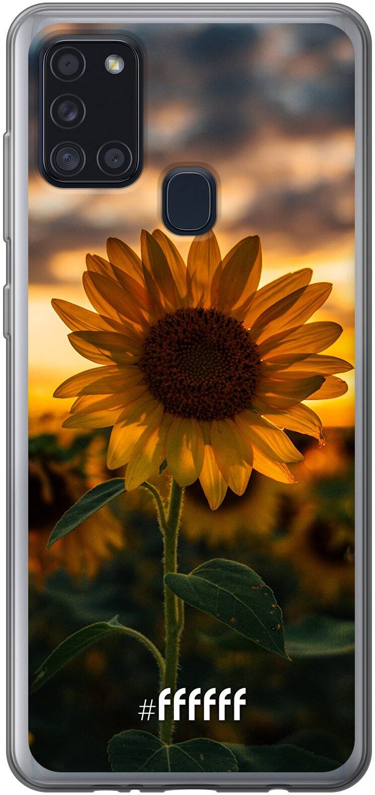 Sunset Sunflower Galaxy A21s