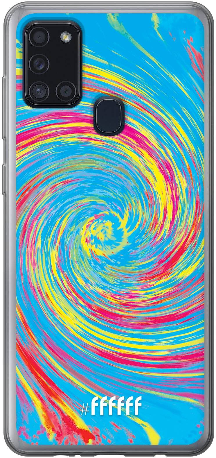 Swirl Tie Dye Galaxy A21s