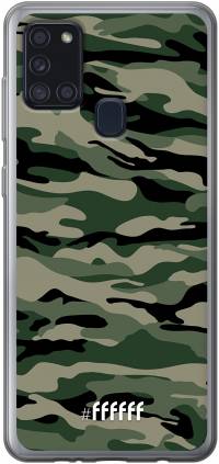 Woodland Camouflage Galaxy A21s