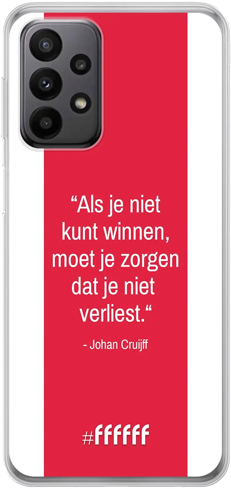 AFC Ajax Quote Johan Cruijff Galaxy A23 5G