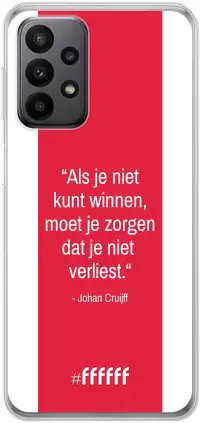 AFC Ajax Quote Johan Cruijff Galaxy A23 5G