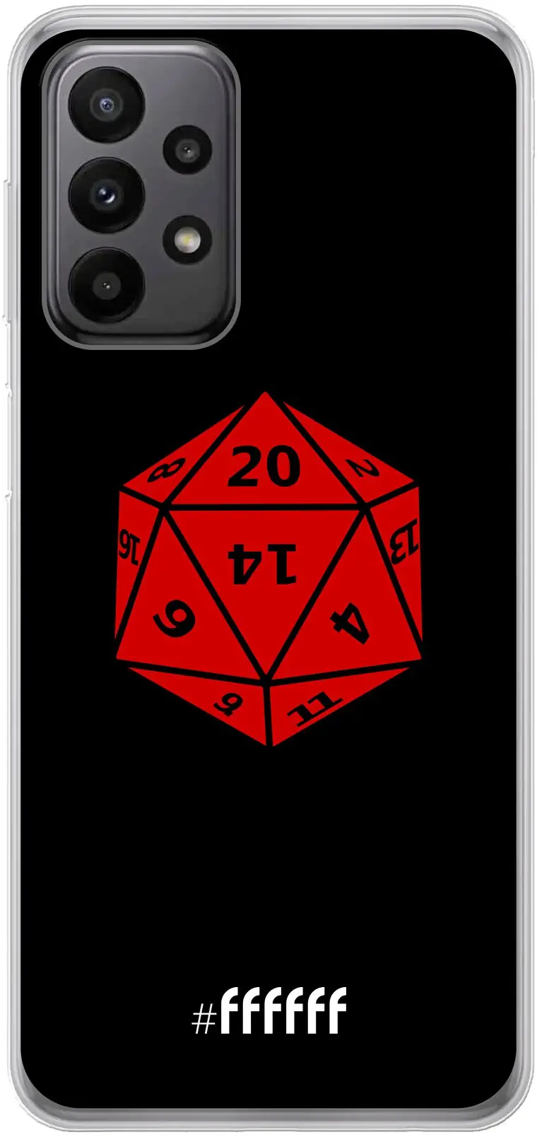 D20 - Black Galaxy A23 5G