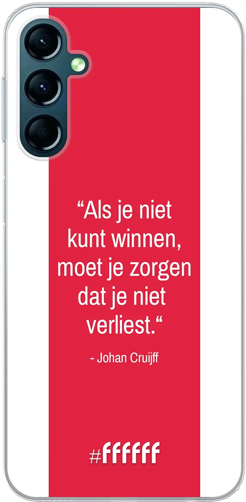 AFC Ajax Quote Johan Cruijff Galaxy A24 4G