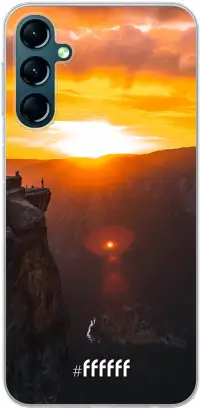 Rock Formation Sunset Galaxy A24 4G