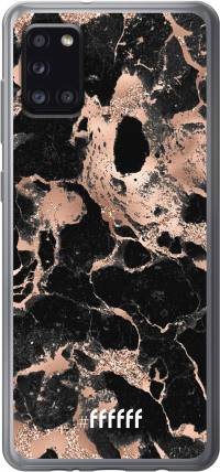 Rose Gold Marble Galaxy A31