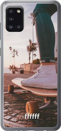 Skateboarding Galaxy A31
