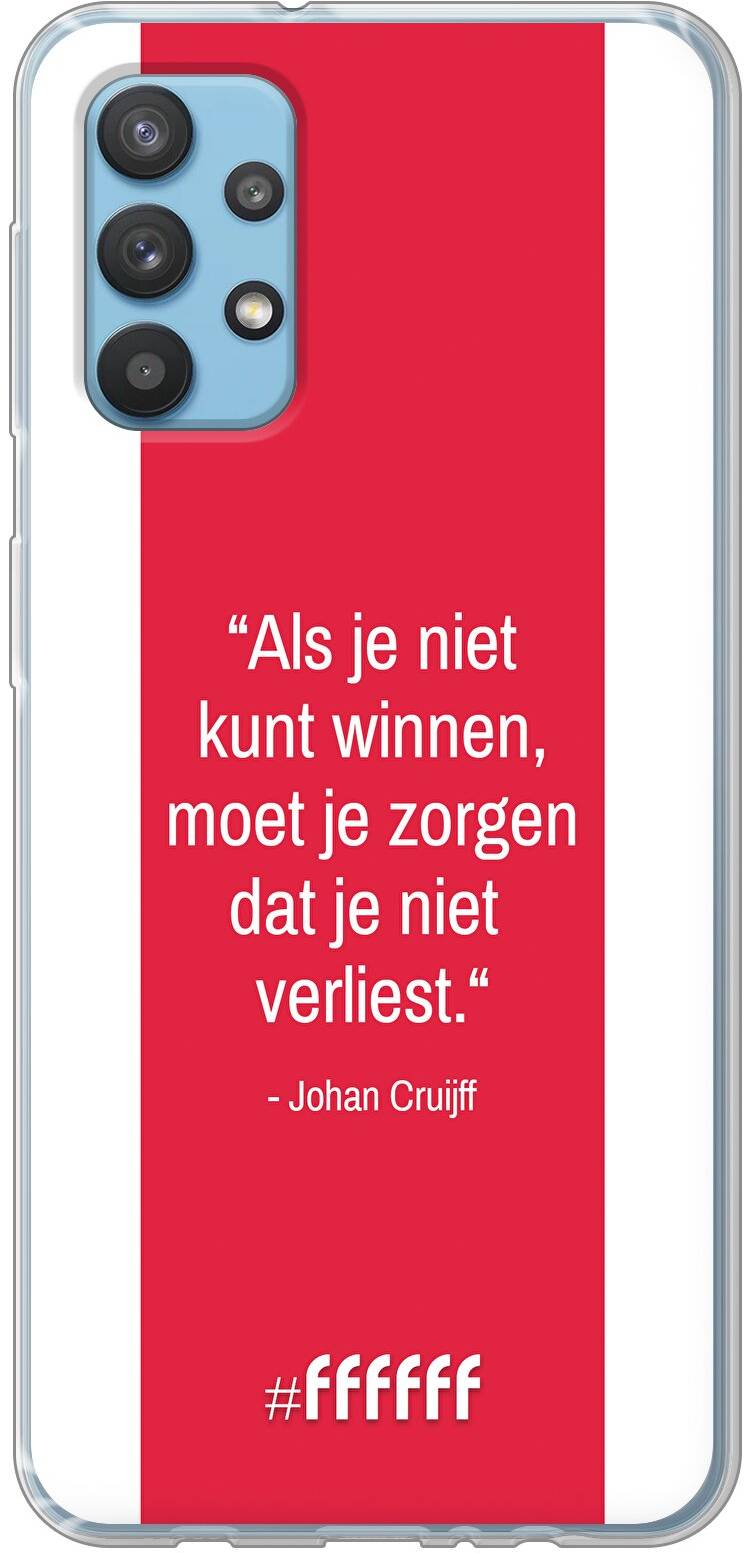 AFC Ajax Quote Johan Cruijff Galaxy A32 4G