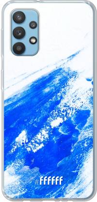 Blue Brush Stroke Galaxy A32 4G