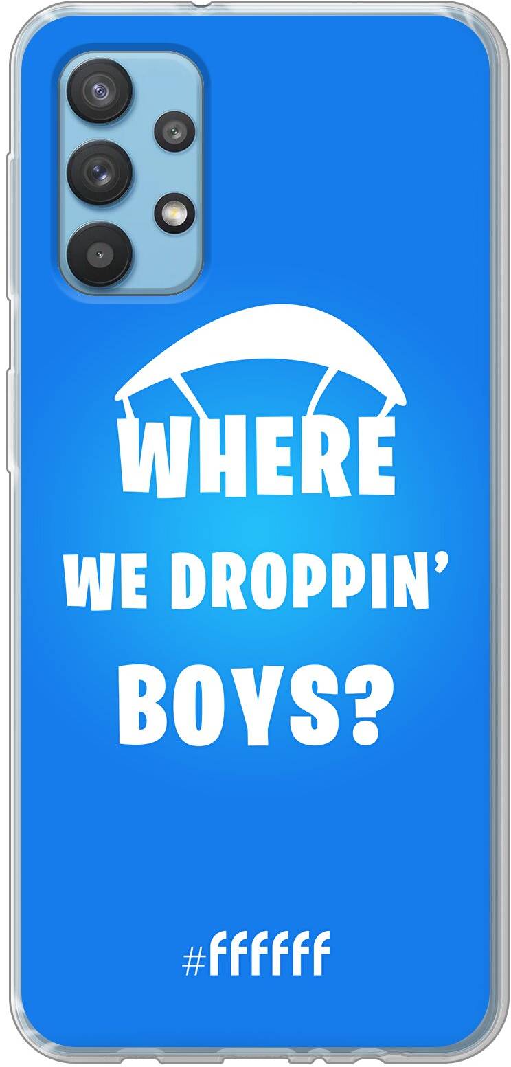 Battle Royale - Where We Droppin' Boys Galaxy A32 4G