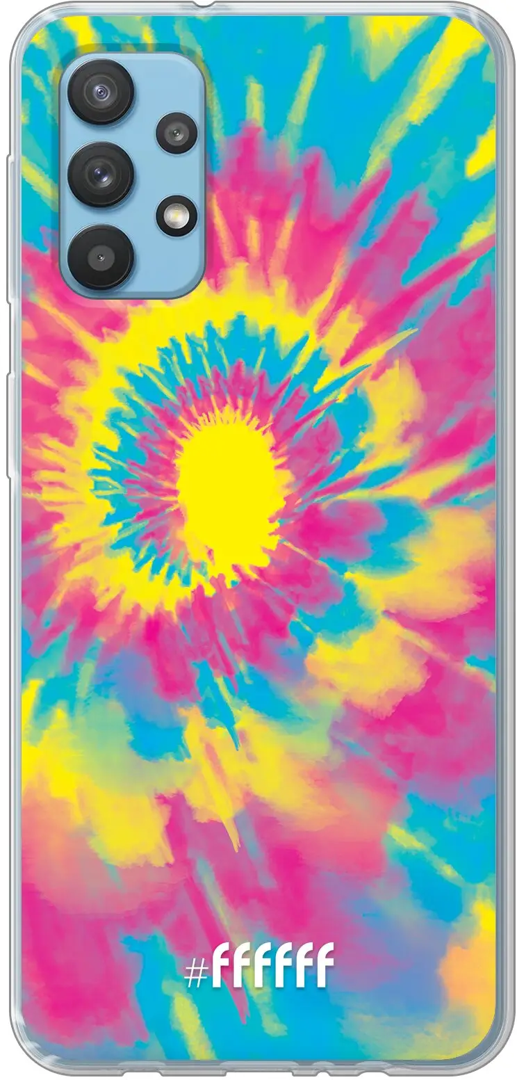 Psychedelic Tie Dye Galaxy A32 4G