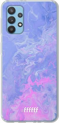 Purple and Pink Water Galaxy A32 4G