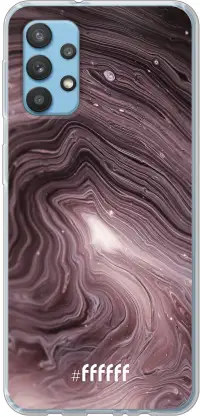 Purple Marble Galaxy A32 4G