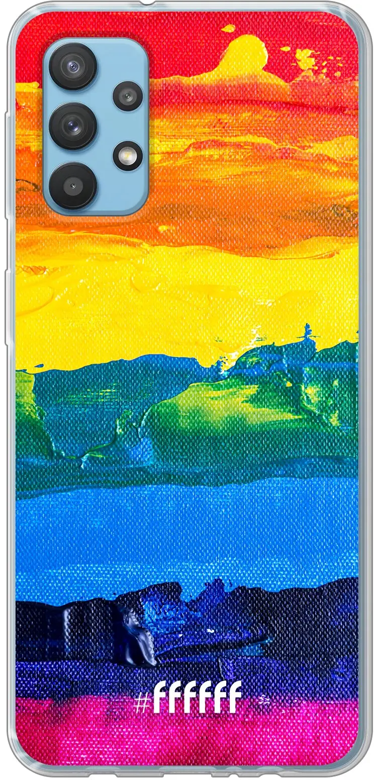 Rainbow Canvas Galaxy A32 4G