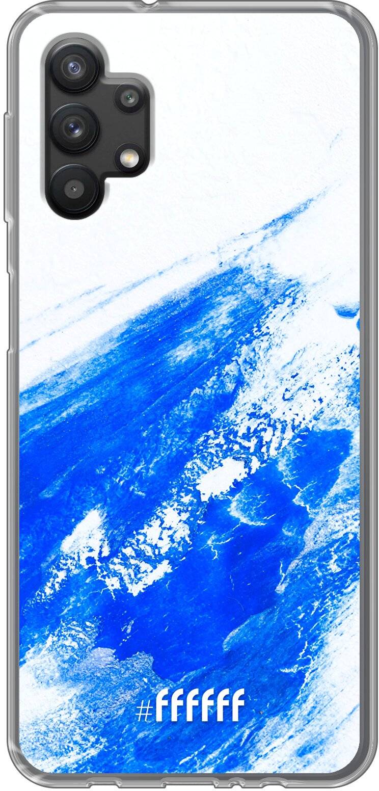 Blue Brush Stroke Galaxy A32 5G