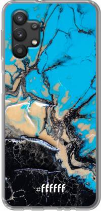 Blue meets Dark Marble Galaxy A32 5G