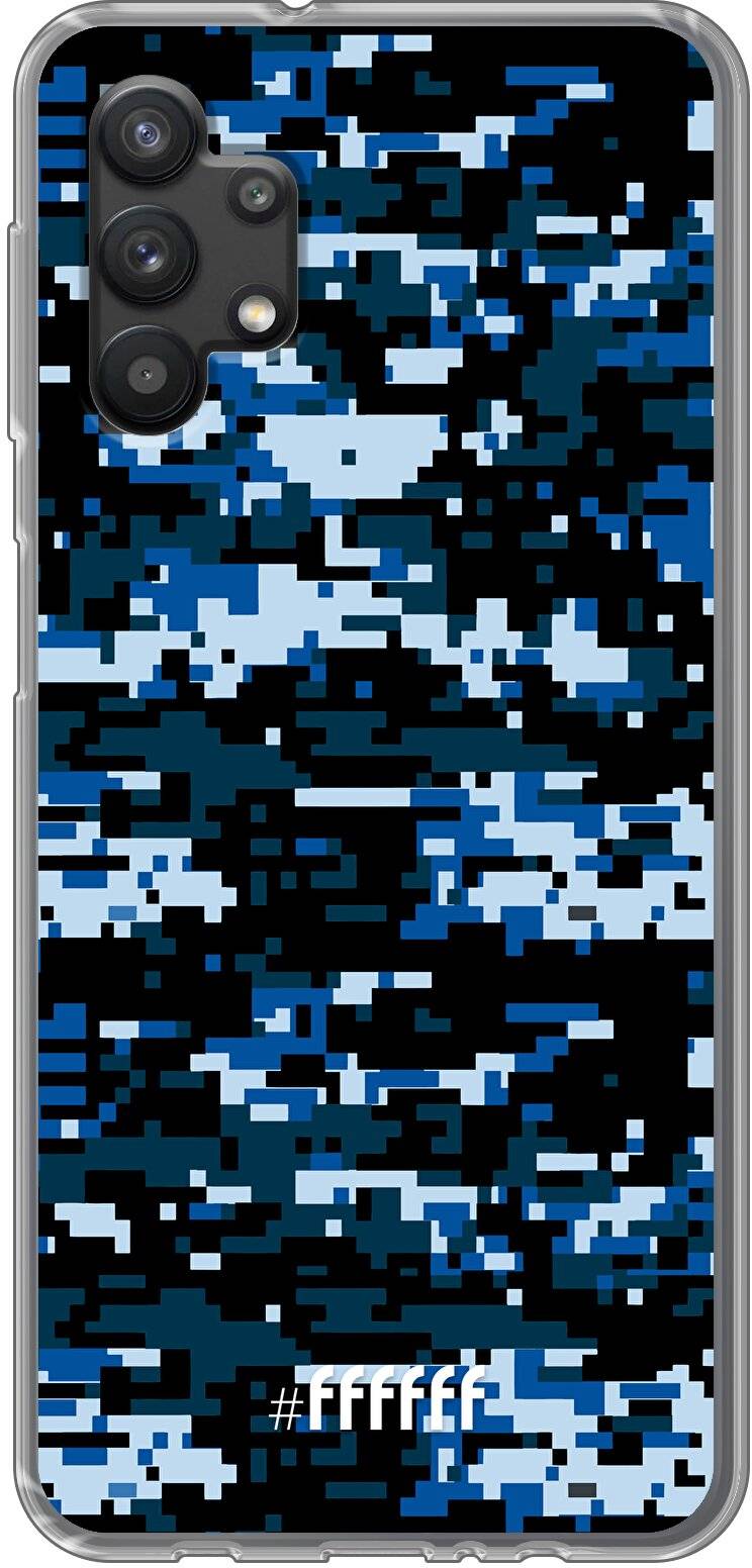 Navy Camouflage Galaxy A32 5G