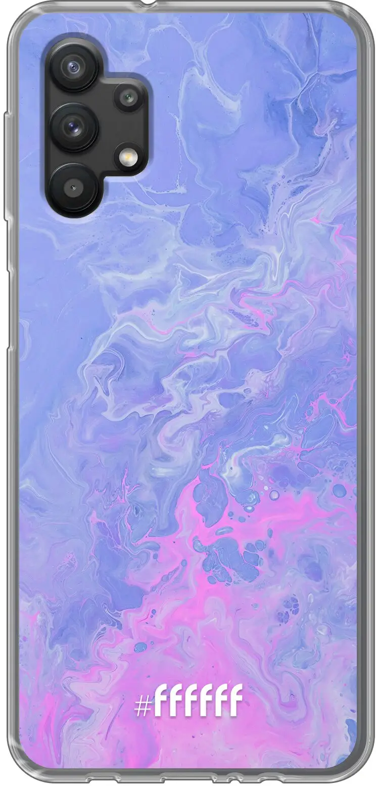 Purple and Pink Water Galaxy A32 5G