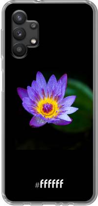 Purple Flower in the Dark Galaxy A32 5G