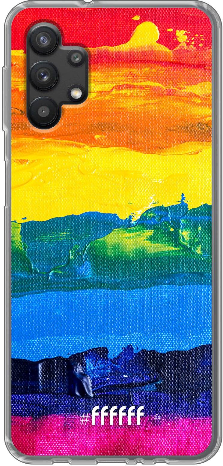 Rainbow Canvas Galaxy A32 5G