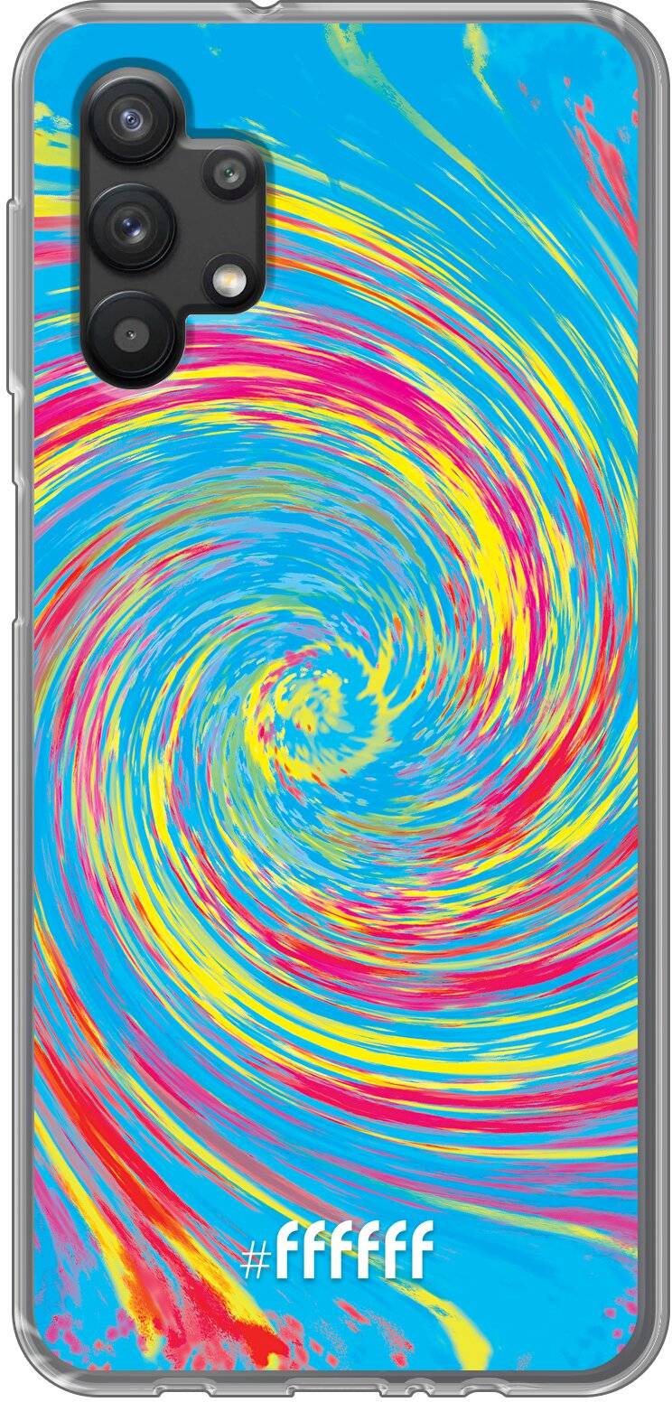 Swirl Tie Dye Galaxy A32 5G