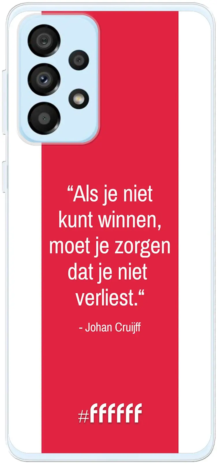 AFC Ajax Quote Johan Cruijff Galaxy A33 5G